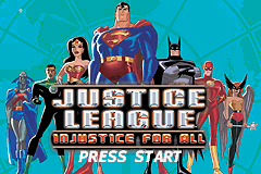 Justice League: Injustice for All screenshot 4 for GameBoy Advance
